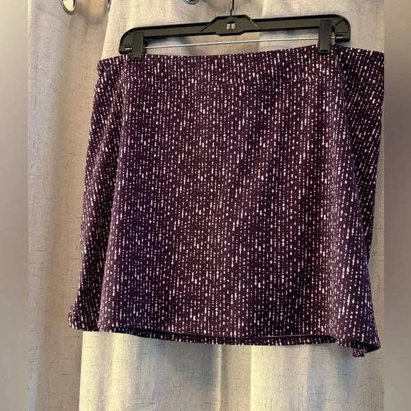 Tranquility by Colorado Clothing Women's Everyday Stretch Skort, Size XXL. Plum - Picture 1 of 7